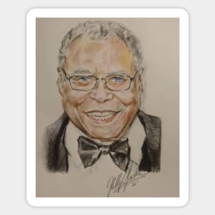 James Earl Jones Sticker